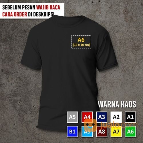 [FREE DESAIN] TEMPAT JASA SABLON KAOS SATUAN MURAH BEKASI I JAGOTEES