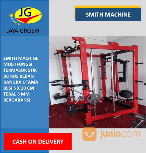 Smith Machine Multifungsi Bonus Beban