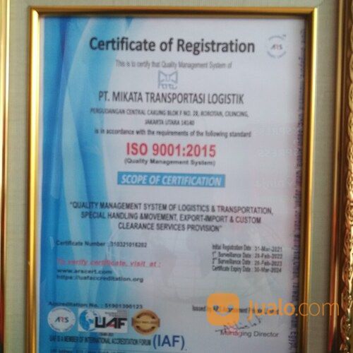 Jasa Sertifikasi ISO 14001 Termurah