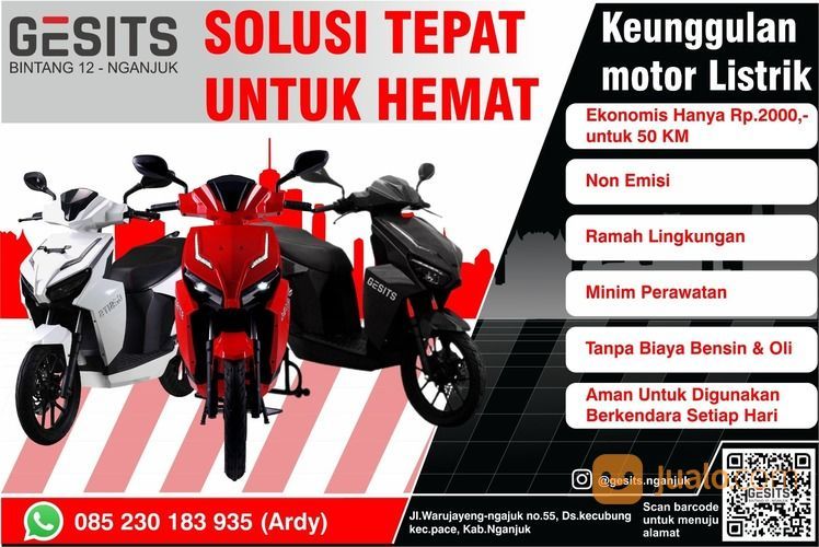 Exclusive Motor Listrik Produksi Dalam Negeri