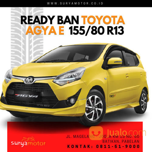 Ban Mobil Toyota Agya E 155/80 R13 Mungkid Muntilan Magelang