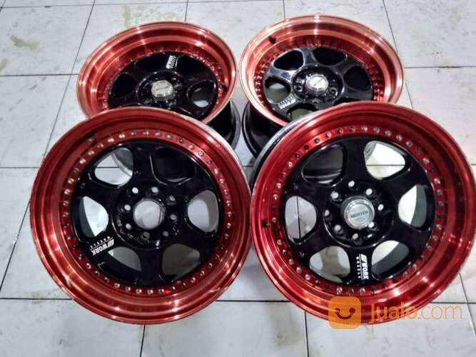 Velg Second Racing Meister R16 Lebar 7,5/8,5 ET 35/25 Pcd 4x100 4x114,3 ...