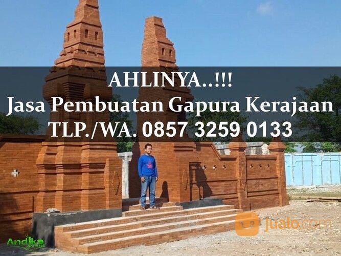 Bikin Gapura Candi Majapahit, WA. 0857 3259 0133, ANDIKA GARDEN