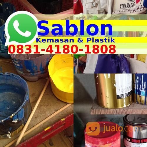 Contoh Kantong Plastik Sablon