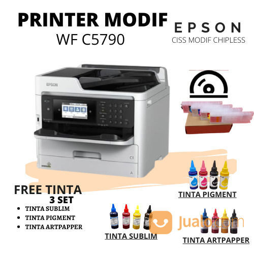 Paket Printer Modif Epson Workforce Pro Wf C5790 C 5790 Di Kota Surabaya Jawa Timur 7353