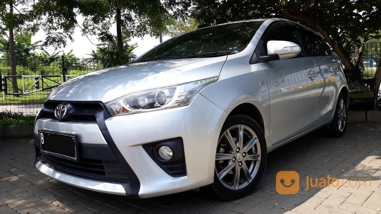 Toyota Yaris G Manual 2015 Silver Tgn 01 TERAWAT