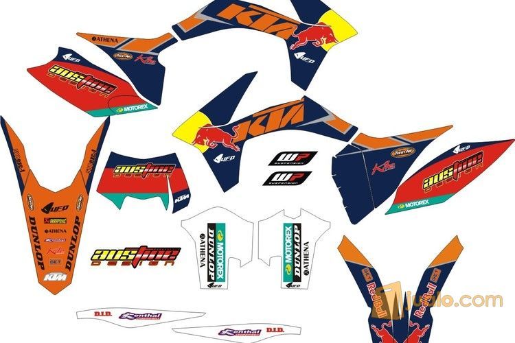  sticker  decal ktm custom  Bandung  Jualo