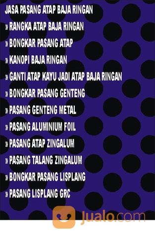 Jasa Pasang Atap Baja Ringan Bandung Barat