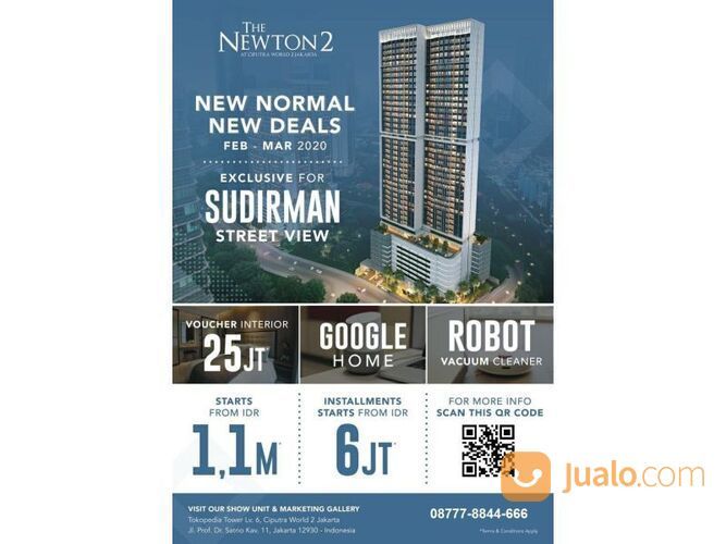 The Newton 2 Apartment @ Ciputra World Jakarta MD799