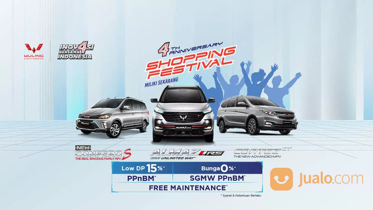 Beli Wuling Confero Langsung Disetujui DP 5JT