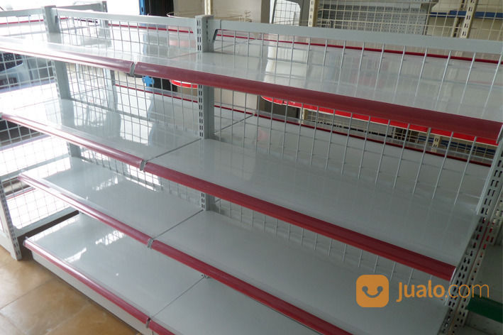 Rak Supermarket/ Rak Minimarket /Rak Usaha / Rak Grosir /Rak Toko DOUBLE T150 Cm