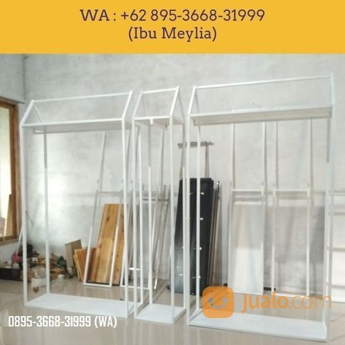 Rak Gantung Baju Besi, WA +62895366831999