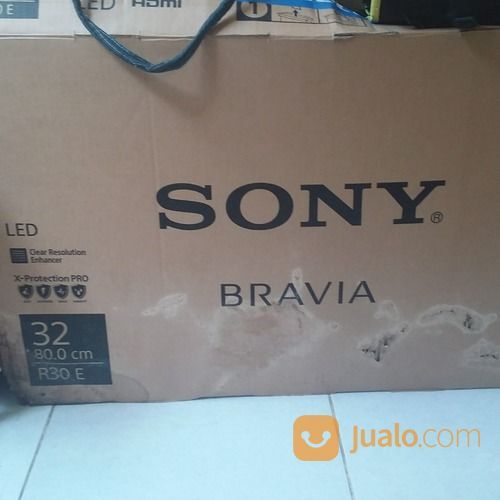 TV LED SONY BRAVIA 32 INCH TIPE R30E LED FREE ANTENA DIGITAL KABEL HDMI PLUS KARDUS