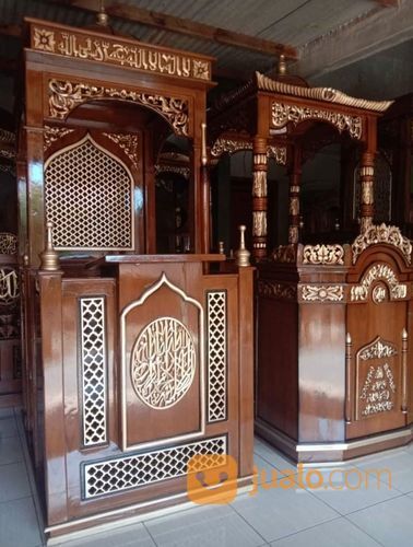 Mimbar Masjid Kubah Minimalis Terbaru