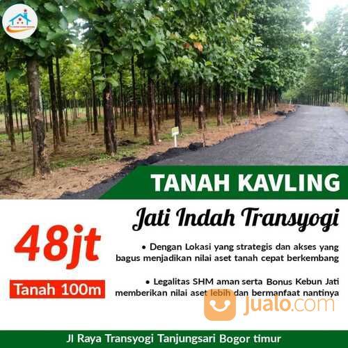 Tanah Kavling Murah Pinggir Jalan Raya Transyogi Tanjungsari Bogor