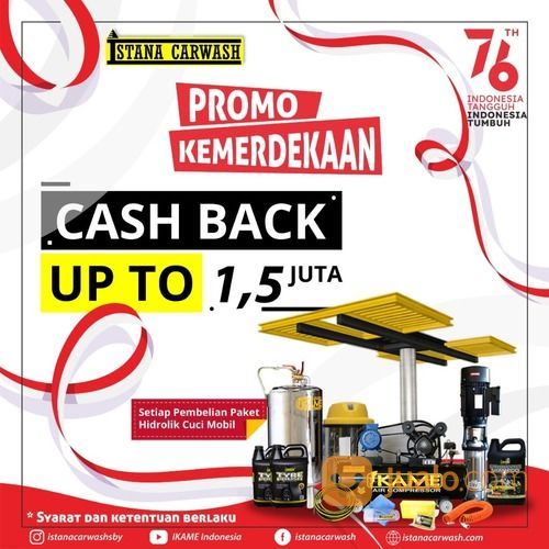 Hanya Di Istanacarwash Cab Surabaya Dan Malang Beli Hidrolik Gratis Bahan Instalasi Dan Ada Cashback