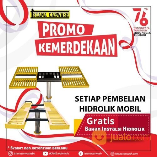 Hanya Di Istanacarwash Cab Surabaya Dan Malang Beli Hidrolik Gratis Bahan Instalasi Dan Ada Cashback
