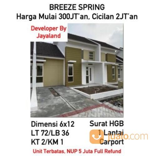 Rumah Surya Breeze Spring Puri Surya Jaya Sidoarjo Surabaya Dp Cicil