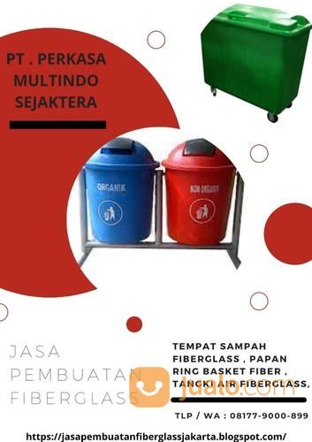 JASA PEMBUATAN TEMPAT SAMPAH FIBERGLASS JAKARTA BARAT