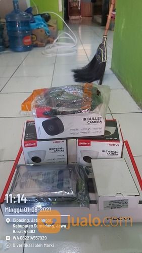 Paket Pemasangan Cctv Dahua 2 Megapixel Full HD 4 Kamera