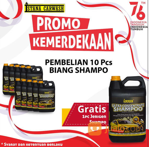 Konsentrat Shampoo Salju IKAME / Biang Shampoo Salju IKAME