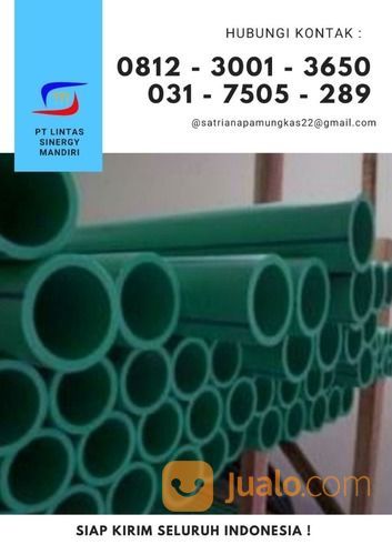 PIPA PPR RUCIKA WAVIN PN 10 UNTUK SALURAN AIR DINGIN READY STOCK di Kab