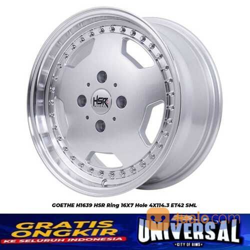 Velg Racing Ring 16 Hsr Goethe R16 Pcd 4x1143 Optra Xenia Accord Di Kab Bekasi Jawa Barat Jualo Com