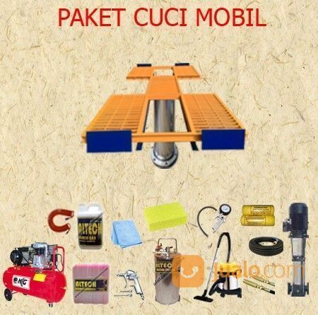 Paket Alat Cuci Mobil Murah