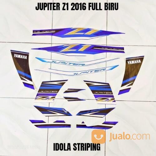 Striping Jupiter Z1 2016 Full Biru di Kota Jambi, Jambi | Jualo.com