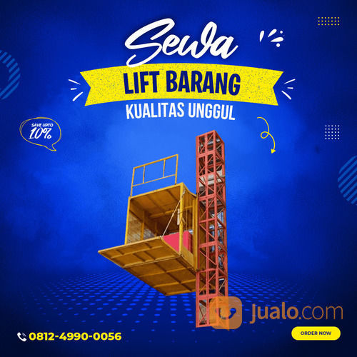 Rental / Sewa Lift Barang, Lift Material 1-4 Ton Lembata, NTT