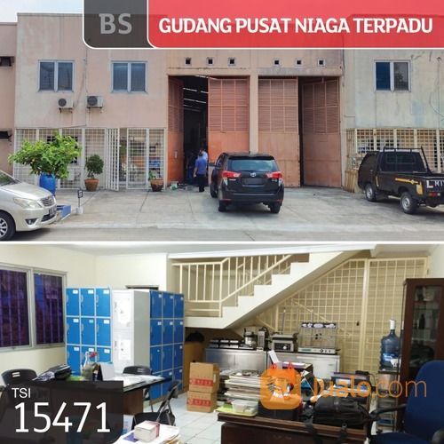 Gudang Pusat Niaga Terpadu, Daan Mogot, Batuceper, 12x38 M, 1 Lt, HGB