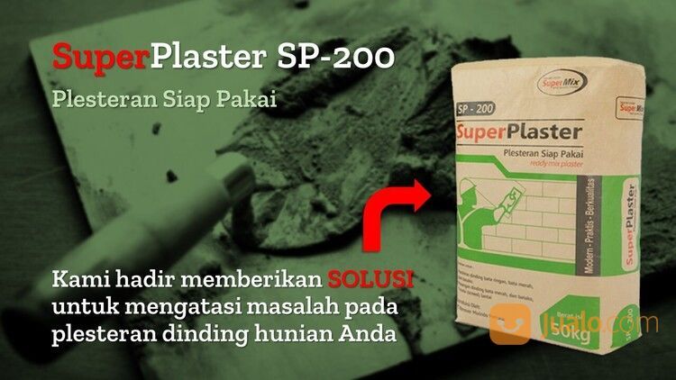 BEST QUALITY..!, Mortar Untuk Plesteran SuperPlaster Sp-200