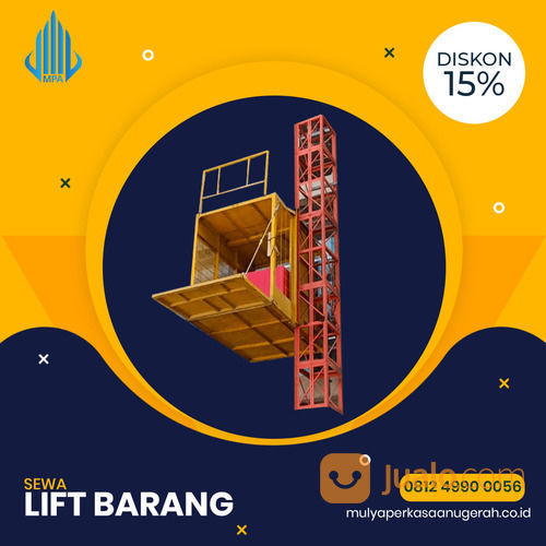 Rental / Sewa Lift Barang, Lift Material 1-4 Ton Pasaman Barat