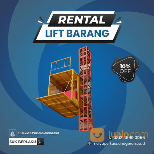 Rental / Sewa Lift Barang, Lift Material 1-4 Ton Solok