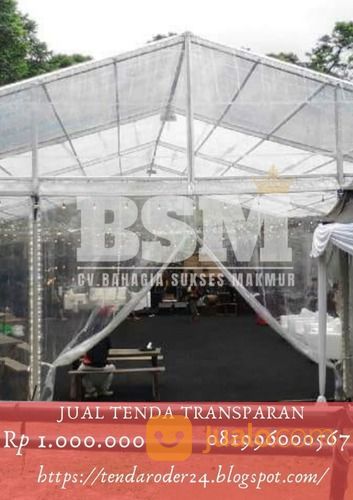 TENDA TRANSPARAN HARGA TERBARU | BANDA ACEH