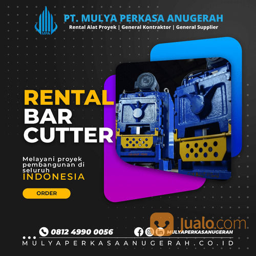 Rental / Sewa Bar Cutter, Bar Cutting 8-32 Mm Tulungagung