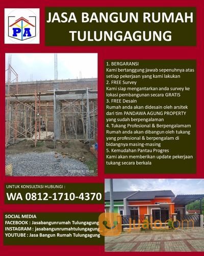 TERBAIK | 0812-1710-4370 | Jasa Biaya Renovasi Rumah Lantai 2 Di Tulungagung, PANDAWA AGUNG PROPERTY