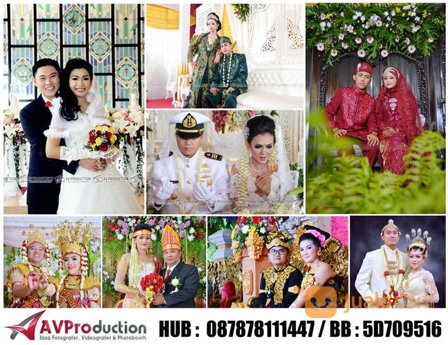 Video Shooting & Foto Wedding, Lamaran, Siraman, Mitoni, Sangjit