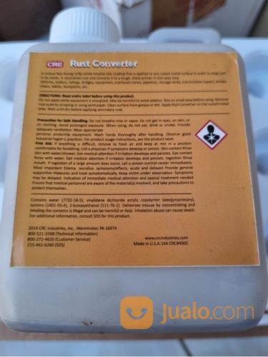 Crc Rust Converter Liquid 18418,Cairan Pelindung Anti Karat Korosi