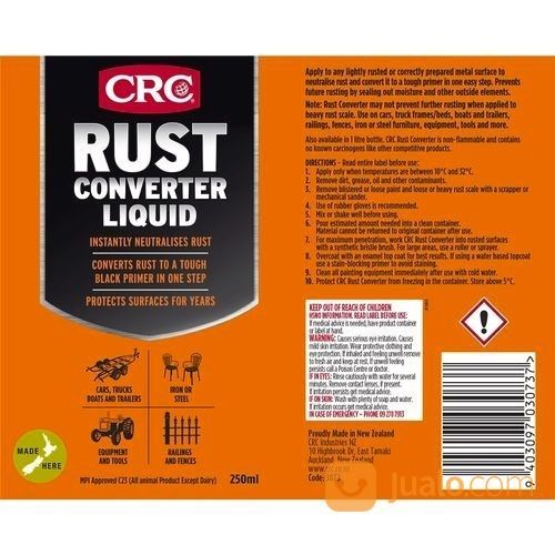 Crc Rust Converter Liquid 18418,Cairan Pelindung Anti Karat Korosi