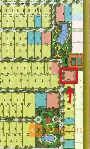 Kavling VILLA BUKIT REGENCY 2 , Pakwon Indah Surabaya Barat