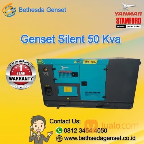 Genset Yanmar 50 Kva Silent Type