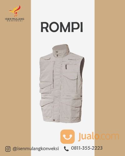 Pusat Konveksi Rompi Murah MIN.6pcs Di Palangkaraya