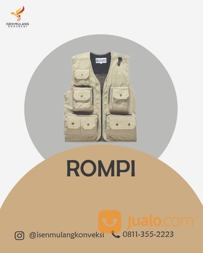 Pusat Konveksi Rompi Murah MIN.6pcs Di Palangkaraya