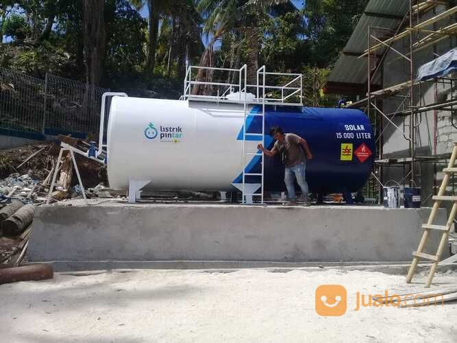 TANGKI SOLAR 15.000 LITER TANGKI BBM 15.000 LITER TANGKI TIMBUN 15.000 LITER