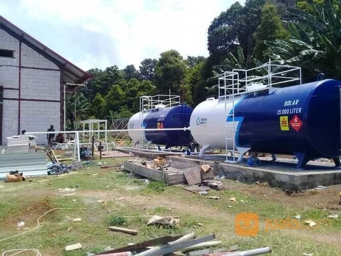 TANGKI SOLAR 15.000 LITER TANGKI BBM 15.000 LITER TANGKI TIMBUN 15.000 LITER