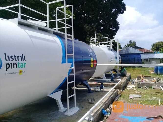 TANGKI SOLAR 15.000 LITER TANGKI BBM 15.000 LITER TANGKI TIMBUN 15.000 LITER