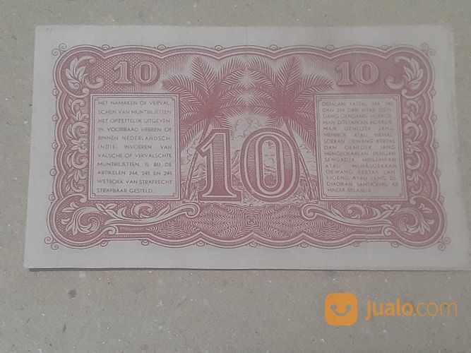 Uang Kertas Kunob10 Sen Seri Federal 1947