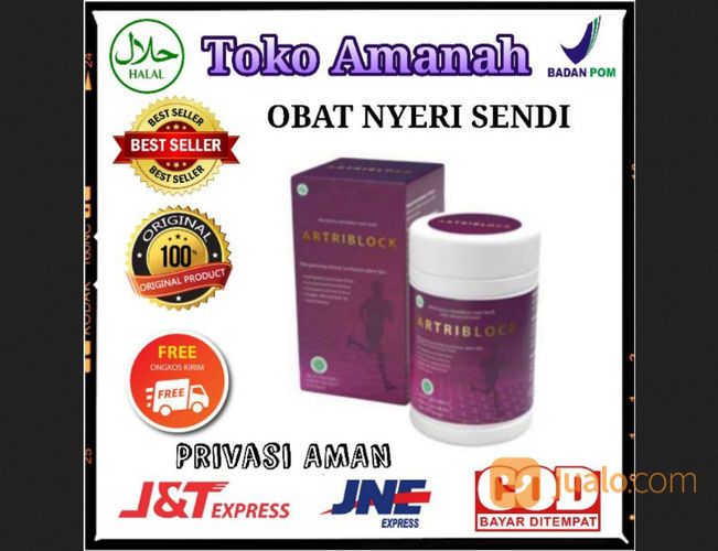 Terbaru Artriblock Original Obat Tulang Sendi Meredakan Nyeri Sendi Manjur Berku