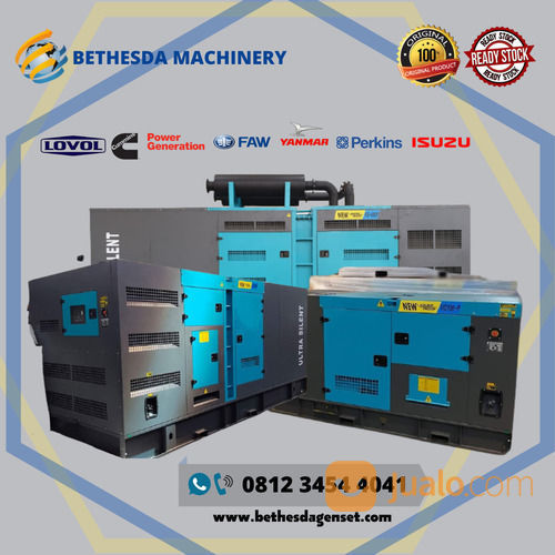 Baru Genset Perkins 100 Kva Silent Type Termurah Berkualitas